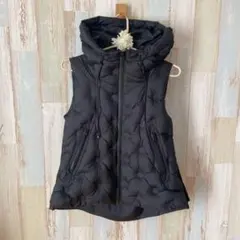 【新品未使用品】ジャンニ・ロ・ジュディチェ　ダウンベスト　S  ブラック