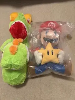一番くじスーパーマリオ ぬいぐるみ A賞　ヨッシー付き