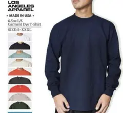 Los Angeles Apparel 6.5oz L/S tee Lサイズ