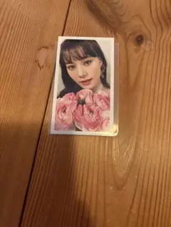 NiziU Nina タレントカード サイン入り