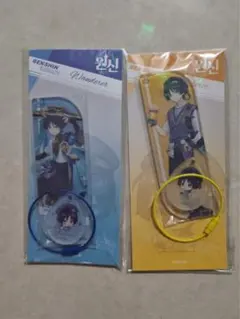 ☆三國無双 KTカフェ ブロマイド キーホルダー 缶バッジ 賈充 王元姫
