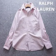 ラルフローレン　国内正規品　ポニー刺繡　ストライプ　オックスフォードシャツ