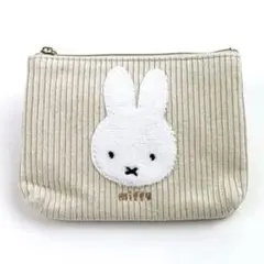 ミッフィー　コーデュロイティッシュポーチ