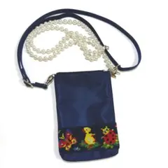 学校フェイラー　ショルダーバッグ　パールストラップ付き♡