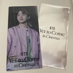 bts Yet to Come映画特典　ホソク