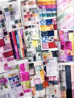London Gifties』海外マステ切り売り 草原の花のヴィンテージノート