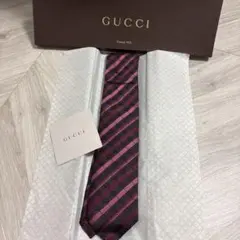 2026年新品✨箱袋付❗️GUCCI グッチ ネクタイ メンズ シルク イタリア
