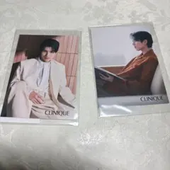 CLINIQUE 本田響矢カード 2枚セット　未開封