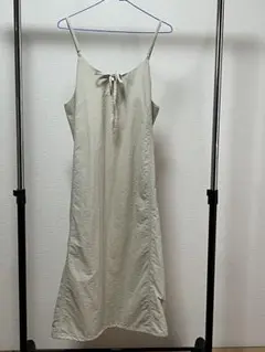 サマンサモスモス　前後２Ｗａｙナイロンリボンキャミワンピース 未使用品