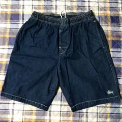 Stussy インディゴ ショートパンツ デニム M