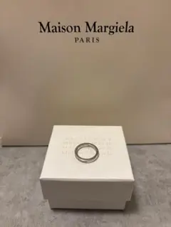 Maison Margiela ロゴリング シルバーのサムネイル