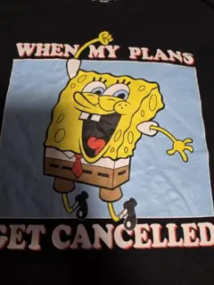 SPONGEBOB プリントTシャツ XL