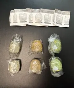 すみっコぐらし クラッシュライト ねこ2個　ぺんぎん？2個　とんかつ2個