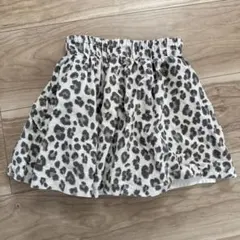 グローバルワークヒョウ柄スカート サイズ110