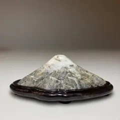 水石 鑑賞石 台座付き 滝石 山水景 - メルカリ
