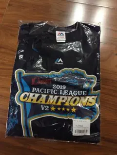 埼玉西武ライオンズ 2019 優勝記念Tシャツ XLサイズのサムネイル