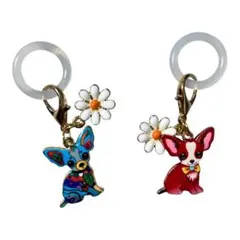犬 めじるしチャーム 2種セット チワワ