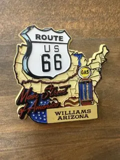 ルート66 ROUTE66 冷蔵庫マグネット