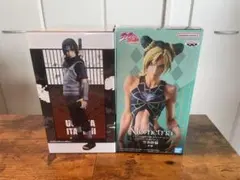 NARUTO うちはイタチ ジョジョの奇妙な冒険 空条徐倫 フィギュアセット