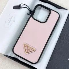 PRADA iPhone13.14.15ケース ピンク | Mercari