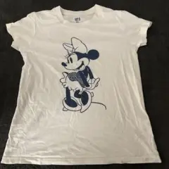 UNIQLO ミニーマウス Tシャツ Sサイズ ホワイト