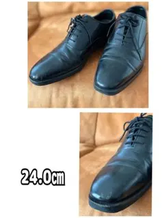 黒 ドレスシューズ 24.0cm