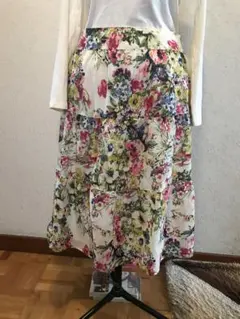 東京スタイル Aylesbury 花柄スカート9号