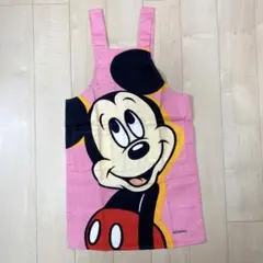 ミッキー　大人　エプロン　ピンクのサムネイル