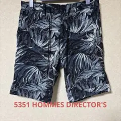5351 HOMMES DIRECTOR'S 葉柄ショートパンツのサムネイル