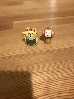 コンコンブル、招き猫と小槌セット