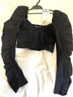 ZARA 長袖 ブラウス 新品未使用 XSサイズ