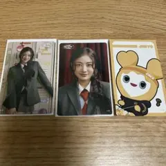 TWICE ジヒョ FCくじ クリアカードセット