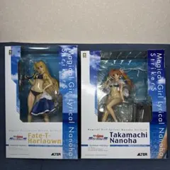 魔法少女リリカルなのは なのは フェイト はやて 水着 フィギュア