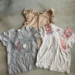 プリント 子供服　女の子　夏　春　Tシャツ 110