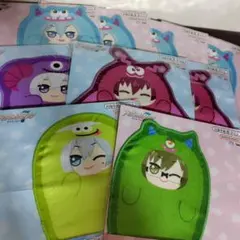 【9点セット】アイドリッシュセブン ダイカットハンドタオル アイナナパレード