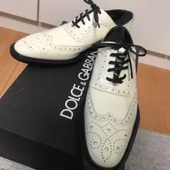 ＳＡＬＥ❗️DOLCE&GABBANA★超美品ウィングチップシューズ