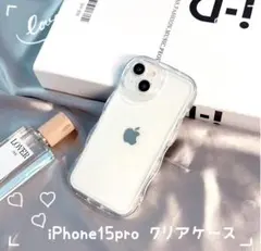 iPhoneケース iPhone15pro  ケース ぷくぷく クリアケース