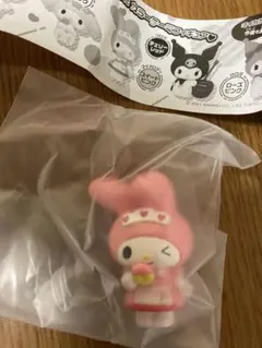 ガチャ　マイメロディ　マイカラーフィギュア