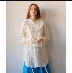 新品未使用MAISON SPECIAL ビッグメッシュトップス