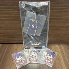一番くじ ハイキュー‼︎ F賞 アクリルチャーム　H賞　影山飛雄