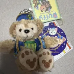 東京ディズニーシー 15周年 ダッフィー ぬいぐるみキーホルダー