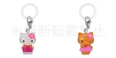【即購入歓迎】ハローキティ　めじるしアクセサリー　お花　日焼け　2点セット