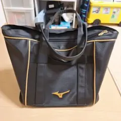 ミズノプロ　 トートバッグ 黒/金