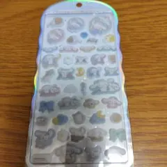 正規品　サンリオコットンパフィシール　シナモンロール