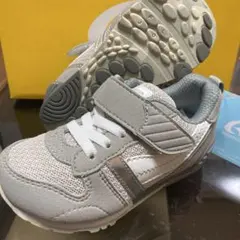 ムーンスター　グレー キッズスニーカー　15.0cm キャロット