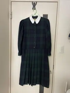 ジュンアシダ jun ashida チェックワンピース　9号