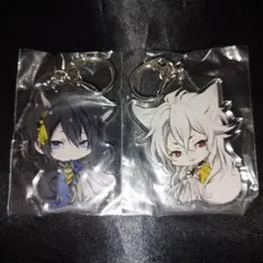 三日月宗近 小狐丸 アクキー アクリルキーホルダー セット 刀剣乱舞