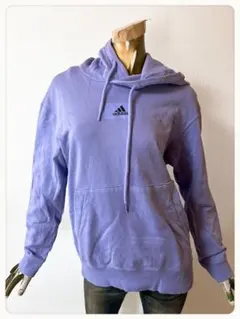 ☘️T21434☘️adidas ドロップショルダー パーカー M