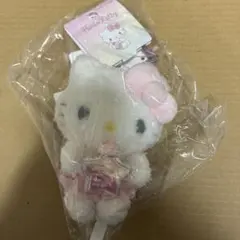 サンリオ　ハローキティ　星屑ベイビーボトル　マスコットホルダー　未開封