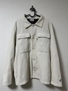 Nissy Naptime 2024SS デニムプルオーバージャケット Mサイズ naptime デニムプルオーバージャケット off-white Mサイズ Nissy 西島